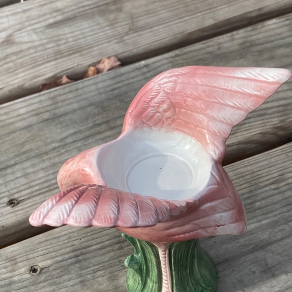 Fitz & Floyd flamingo votive holder - Picture 2 of 4